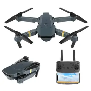 E58 Drone Quadcopter RC Kamera HD 4K, Quadcopter RC Lengan Dapat Dilipat, Mode Tahan Ketinggian dengan Sudut Lebar WIFI FPV, Drone X Pro RTF Dron 10 Menit Waktu Terbang