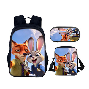 กระเป๋าเป้สะพายหลังนักเรียนลินดา ครอส บอร์เดอร์ ซูโทเปีย <span class=keywords><strong>2</strong></span> และกระเป๋าสะพายไหล่ ชุดสามชิ้น ซูโทเปีย <span class=keywords><strong>2</strong></span> ชุดกระเป๋าเป้เด็ก - Product Image 1