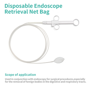 Wegwerp endoscopische retriever medische verbruiksartikelen EO-gesteriliseerd elliptische klasse II accessoires voor chirurgisch gebruik - Product Image 1