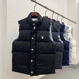 Gilet en duvet personnalisé avec capuche et gilet en duvet populaire au <span class=keywords><strong>Canada</strong></span>, gilet matelassé <span class=keywords><strong>sans</strong></span> manches en duvet d'oie de luxe Freestyle - Product Image 5