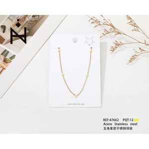 Collana con Stella a Cinque Punte in Acciaio Inossidabile, Gioiello Accessorio di Moda - Product Image 3