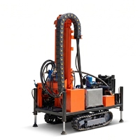 Foreuse de puits d'eau 300m DTH avec compresseur d'air haute pression pour l'exploration de puits profonds – Vente directe usine en gros