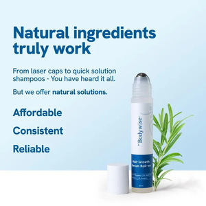 Be-Body Wise 3% Sérum de croissance capillaire à la romarin, essence végétale biologique pour cheveux abîmés, hydratant et nourrissant - Product Image 3
