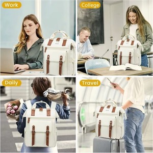 Sac à dos de voyage personnalisé BSCI, approuvé par les compagnies aériennes, imperméable, pour ordinateur portable 15,6 pouces - Product Image 4