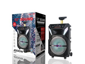 Altavoces <span class=keywords><strong>de</strong></span> <span class=keywords><strong>sonido</strong></span> con carrito para exteriores, altavoz amplificado <span class=keywords><strong>de</strong></span> 12 pulgadas, a la moda, <span class=keywords><strong>2021</strong></span> - Product Image 6