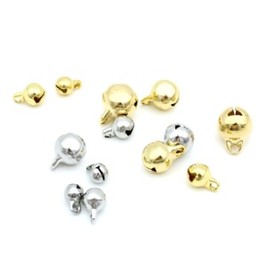 Ciondoli Natalizi Rotondi in Acciaio Inossidabile Impermeabili per Feste, Accessori Fai-da-Te, Campanelle - Product Image 3
