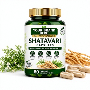 Shatavari Capsules 60 Veggie Capsules Natural <b>Herbal</b> <b>Supplement</b> for Women Immune Support Hormonal Balance - Product Image 1