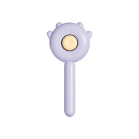 Brosse à poils ronde mini pour animaux de compagnie, personnalisable avec logo OEM, marque privée, pour chatons et chiots, commande en gros, faible MOQ