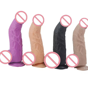 Masturbador de Pene Simulado de PVC con Glande Elevado, Juguete de Masaje Femenino, Juguetes Sexuales para Mujeres Adultas, Consolador para Vagina y Ano - Product Image 2
