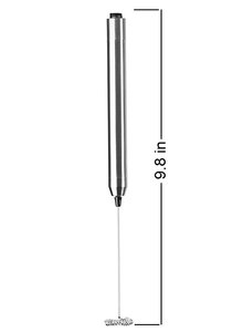 Batidor de Cocina Portátil Mini, Varillas para Batir Café y Té, Funciona con 2 Pilas AA, Batidor de Matcha, Mezclador Manual - Product Image 2