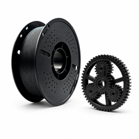 Filament d'imprimante 3D PETG Allmaker Factory Direct 1,75 mm PETG Noir/Blanc/Gris 1 kg pour impression 3D