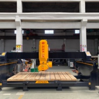 Machine de découpe CNC pour pierre, marbre et granit, 15 kW, longueur max. 3200 mm, pour comptoirs, carreaux et éviers
