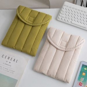Fashionable Puffy <b>Laptop</b> Sleeve Portable <b>Laptop</b> Carrying <b>Case</b> Cotton Notebook Protective Cover Sleeve - Product Image 1