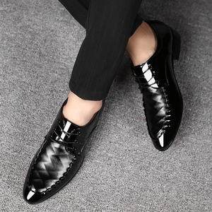 Zapatos De Vestir Para Hombres Men's Dress <strong>Leather</strong> Pointed Toe Shoes <strong>Italy</strong> 2026 Famous New Arrivals Shoes - Product Image 4