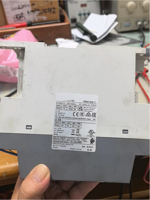 PSR37-600-11 High Efficiency Softstarter, minimize inrush current, protect power grid and mechanical equipment safely,