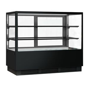 GGM Gastro Refrigerated & Cake <b>Display</b> <b>Case</b> - 1500mm - Double Glazed - with 2 Shelves - Product Image 4