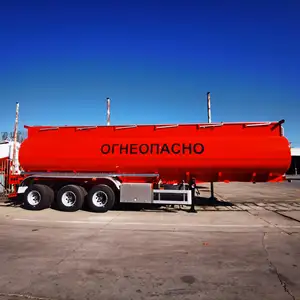 11000加仑40英尺40kl喷气燃料油油轮拖车油和拉杆3轴燃料福田油轮南非拖车