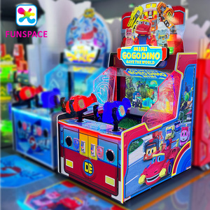 Funspace nhà máy bán buôn đồng tiền hoạt động Arcade <span class=keywords><strong>32</strong></span> inch 2 người chơi trẻ em chụp nước Video Trò chơi máy cho trung tâm trò chơi - Product Image 4