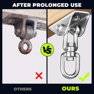 Les cintres résistants d'oscillation d'acier inoxydable place des ensembles de matériel de terrain de jeu - Product Image 2