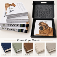Services d'impression de livres personnalisés, impression de livres reliés, OEM, impression de livres reliés en couleur, livre photo de chiens mignons, impression de livres