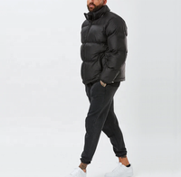 Veste Pas Cher Personnaliser Logo Nouveau Design 100% Nylon Doux Chaud Manteau 2021 Nouveaux Hommes Plus Size Puffer Jackets