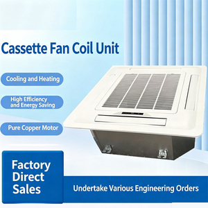 Sistema <span class=keywords><strong>Fancoil</strong></span> ad Acqua Refrigerata Cinese, Unità Fan Coil Idronica <span class=keywords><strong>a</strong></span> Cassetta <span class=keywords><strong>a</strong></span> 4 Vie per <span class=keywords><strong>Soffitto</strong></span>, Prezzo per Riscaldamento e Raffreddamento - Product Image 3