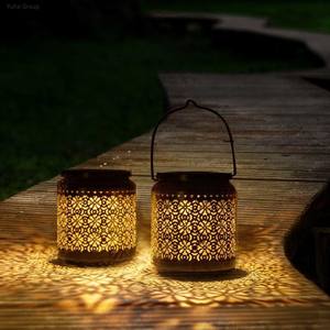 Lámpara Solar LED de Metal para Exteriores, Impermeable IP68, Decoración de Jardín, Patio, Porche, con Control Remoto, 2 Años de Garantía - Product Image 3