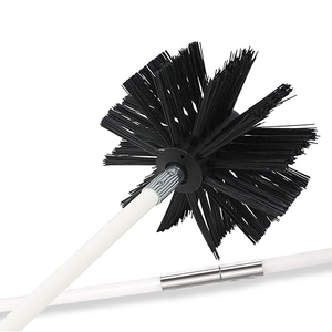 <span class=keywords><strong>Brosse</strong></span> de nettoyage de <span class=keywords><strong>cheminée</strong></span> rotative en nylon de 12 pieds <span class=keywords><strong>pour</strong></span> perceuse électrique, outil professionnel de nettoyage de conduits, kit de nettoyage de sèche-linge OEM flexible - Product Image 1
