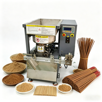 Machine automatique de fabrication d'encens et d'agarbatti en acier inoxydable multifonctionnel de haute qualité 304/316, moteur, garantie 1 an