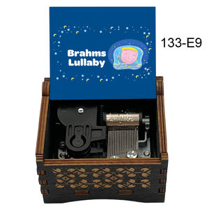 <span class=keywords><strong>Brahms</strong></span> <span class=keywords><strong>Lullaby</strong></span> Wind up Music Box 18 Note Movimiento musical Regalo musical especial para amigos Fiesta de cumpleaños familiar Presente - Product Image 2