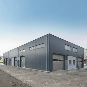 Thiết kế hiện đại prefab Kết Cấu Thép nhà kho & hội thảo xây dựng, bán hàng trực tiếp ánh sáng khung thép vật liệu xây dựng - Product Image 3