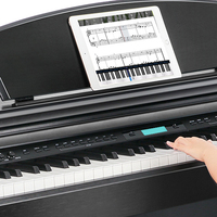 Made China Huaxin Upright Digital Piano 88-Key Graded Hammer Action Keyboard 147 Selectable Voices String Pedal Resonance