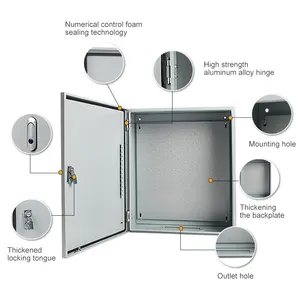 IP65 CCC CE abschließbar Elektronische Ausrüstung Metall elektrische Schalttafel Box Elektro kasten Schalttafel Gehäuse