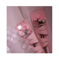 Papier d'emballage personnalisé pour bouquet de roses Coffrets cadeaux de fleurs à la main Vente en gros de boîtes florales pour bouquets
