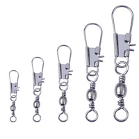 Luya B-type Pin 8-ring Swivel Snap Hook 30 Quick Connectors Model FA022 Strong Pull Fishing Gear Accessories