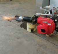 Friteuse à gaz automatique multifonctionnelle avec échangeur de chaleur et filtre en acier inoxydable 304, capacité de 500 kg/h pour une production de friture efficace