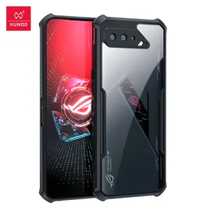 Bumper TPU Tahan Guncangan Merek Arrriders Xundd Baru Casing Ponsel Penutup Belakang Akrilik Bening Bumper TPU untuk Ponsel Asus Rog 5 Rog 5 Telepon Genggam