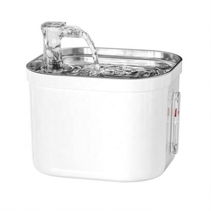 <span class=keywords><strong>Fontaine</strong></span> à eau automatique pour chat pour animaux de compagnie grand distributeur de bol à boire pour chiot en acier inoxydable - Product Image 1