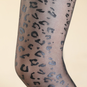 Vente <span class=keywords><strong>en</strong></span> gros de collants moulants de haute qualité rétro pour femmes, <span class=keywords><strong>bas</strong></span> <span class=keywords><strong>en</strong></span> <span class=keywords><strong>Nylon</strong></span> Sexy à imprimé léopard - Product Image 4