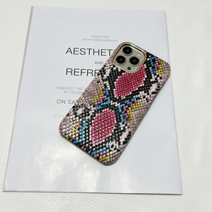 Da mô hình da kim loại vàng biên giới điện thoại di động Trường hợp đối với iPhone 14 14pro 14Promax 13 13Pro 13 trường hợp điện thoại - Product Image 6