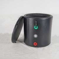 Nouvelle baignoire à glace gonflable portable en PVC carrée pour la récupération sportive, avec taille, couleur et logo personnalisés, capacité 1 personne