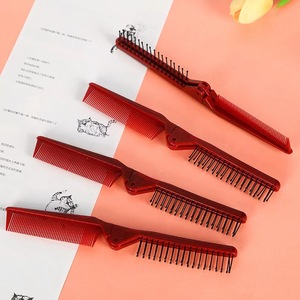 Folding Hair <b>Comb</b> Plastic Anti Static Large Size Travel Portable Cosmetic Hair <b>Parting</b> Styling <b>Comb</b> - Product Image 2