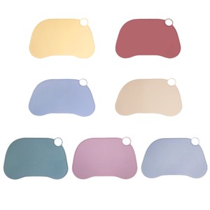 Tapete de silicona para bebé, tipo arco, antideslizante, para alimentación, tapete de comedor para niños de 0 a 6 meses - Product Image 1
