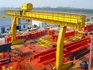 Pont roulant à poutre simple de haute qualité pour utilisation industrielle en extérieur, manutention efficace des matériaux - Product Image 6