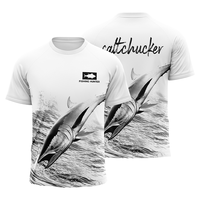 2025 vente en gros personnalisé filet complet tissu costume de pêche grande taille vêtements de pêche en mer avec Logo personnalisé nom Design