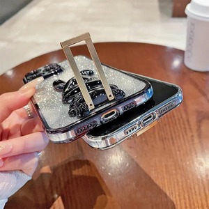 Custodia per <span class=keywords><strong>Huawei</strong></span> P70 P60 P50 P40 <span class=keywords><strong>P30</strong></span> <span class=keywords><strong>Lite</strong></span> Pro Glitter coniglio staffa placcato porta telefono - Product Image 6