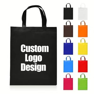Bolsas de Compra Personalizadas de Tela No Tejida Reciclable, Ecológicas con Logotipo - Bolsas Ecológicas - Product Image 1