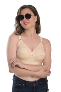 Sujetador de algodón para mujer, copa completa, suave, con tirantes ajustables, precio al por mayor - Product Image 4