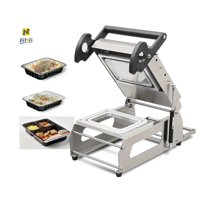 FR160E mesin penyegel kemasan nampan makanan solusi kemasan efisien mesin baki segel makanan fsat makanan manual