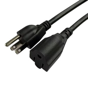 สายไฟกระแสสลับ18Awg ปลั๊ก NEMA 15A ลวดทองแดงสำหรับใช้ในบ้าน - Product Image 5